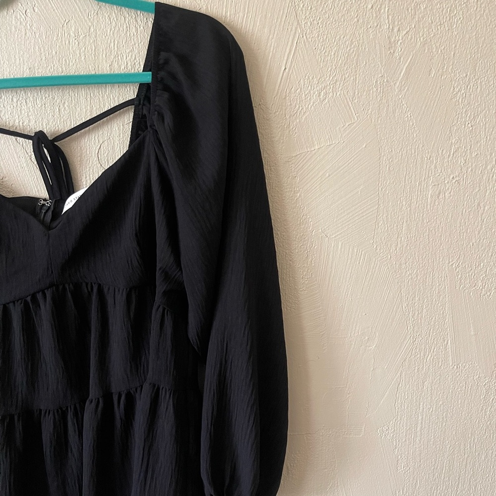 Altar'd State Black Strappy Dress - Picture 3 of 10